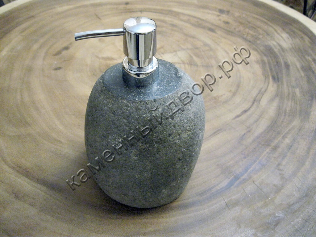 Дозатор для мыла из камня